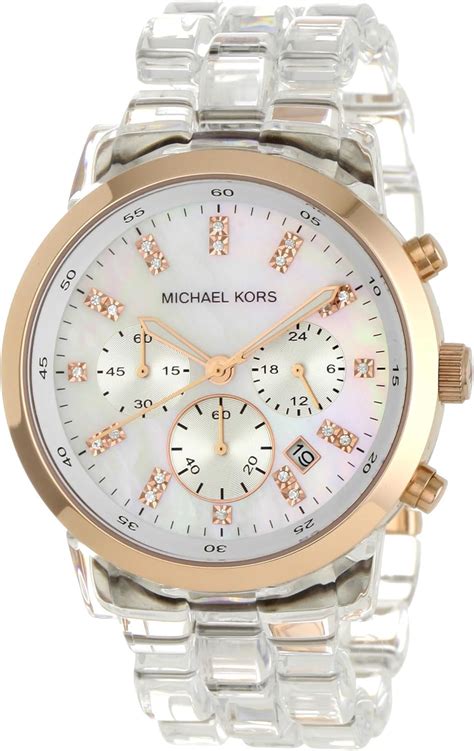 connect michael kors watch|michael kors clear band watch.